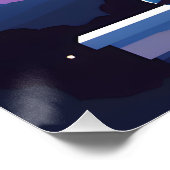 Sterrenkijken Paar Perfect Poster (Hoek)