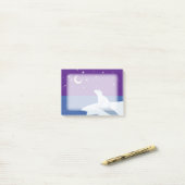 Sterrenkijken Polar Beer Cub Art Post-it® Notes (Op bureau)