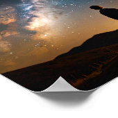 Sterrenkijkend kind poster (Hoek)