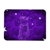 Sterrenkijkende kat magneet (Horizontaal)