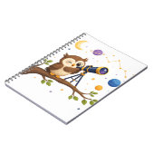 Sterrenkijkende uil notitieboek (Linkerzijde)