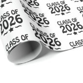 Sterrenklasse van Afstuderen 2026 Cadeaupapier (Rol Hoek)