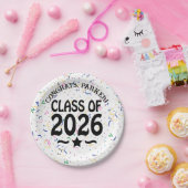 Sterrenklasse van Afstuderen 2026 Papieren Bordje (Feest)