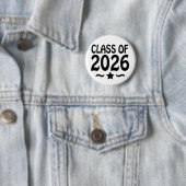 Sterrenklasse van Afstuderen 2026 Ronde Button 5,7 Cm (In situ)