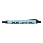 Sterrenklasse van Afstuderen 2026 Zwarte Inkt Pen (Bovenkant)