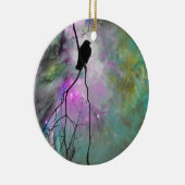 sterrenkraai keramisch ornament (Rechts)