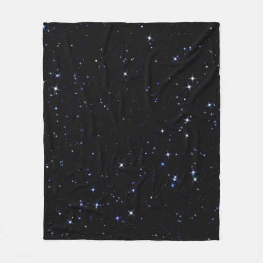 Sterrenkracht Deep Space Fleece Deken (Voorkant)