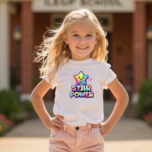 Sterrenkracht Y2K Pop Kids T-shirt