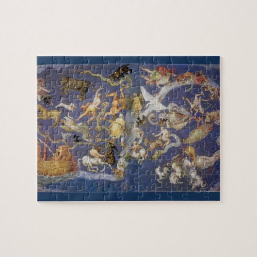 sterrenkunde Celestial Constellations Fresco Legpuzzel (Horizontaal)