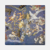 sterrenkunde Celestial Constellations Fresco Magneet (Voorkant)