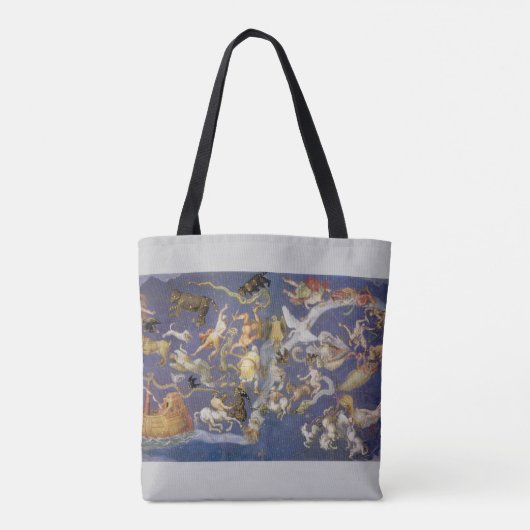 sterrenkunde Celestial Constellations Fresco Tote Bag (Achterkant)