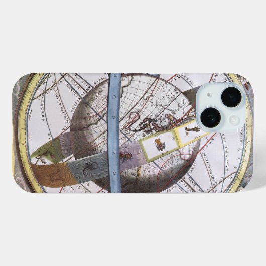 sterrenkunde, hemels door Andreas Cellarius Case-Mate iPhone Case (Achterkant (horizontaal))