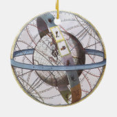  sterrenkunde, hemels door Andreas Cellarius Keramisch Ornament (Achterkant)