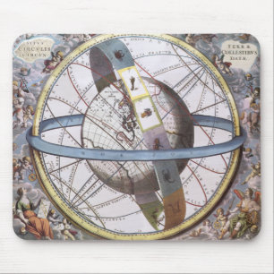 sterrenkunde, hemels door Andreas Cellarius Muismat