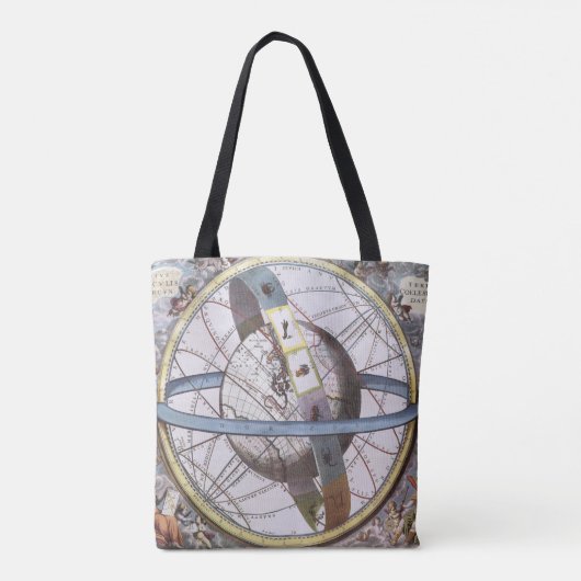  sterrenkunde, hemels door Andreas Cellarius Tote Bag (Achterkant)