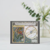 sterrenkunde, komeetpad door Matthaeus Seutter (Staand voorkant)