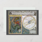  sterrenkunde, komeetpad door Matthaeus Seutter (Voorkant / Achterkant)