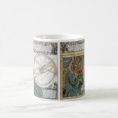  sterrenkunde, komeetpad door Matthaeus Seutter Koffiemok (Center)