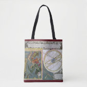 sterrenkunde, komeetpad door Matthaeus Seutter Tote Bag (Voorkant)