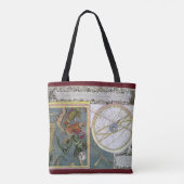 sterrenkunde, komeetpad door Matthaeus Seutter Tote Bag (Achterkant)