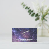 sterrenkunde | Ruimte en telescoop Visitekaartje (Staand voorkant)