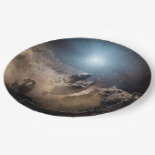 sterrenkundethema papieren bordje (Gekanteld)