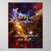 Sterrenkwekerij van de Rozetnevel Poster (Voorkant)