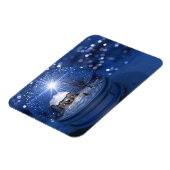 Sterrenlicht bol Kerst flexibele magneet (Linkerzijde)