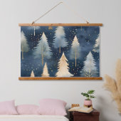 Sterrenlicht Evergreen Dreams Botanisch Hangend Wandkleed (Slaapkamer)