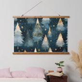 Sterrenlicht Evergreen Dreams Botanisch Hangend Wandkleed (Slaapkamer)