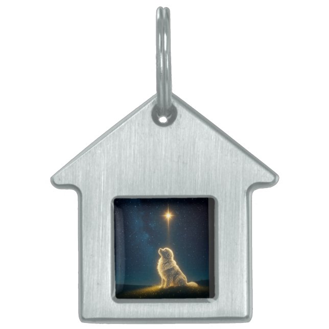 Sterrenlicht Huisdieren Naamplaatje (Voorkant)