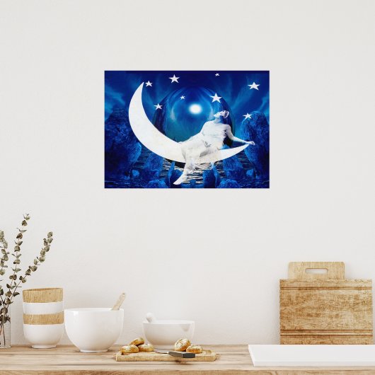 Sterrenlicht Poster (Keuken)