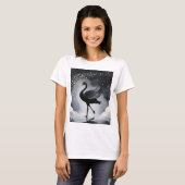 Sterrenlicht zwaan t-shirt (Voorkant volledig)