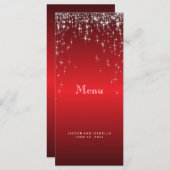 Sterrenlichten in het rood - Menu (Voorkant / Achterkant)