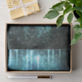 Sterrenlichten Rustieke dennenbomen Landelijke ver Tissuepapier (Geschenk)