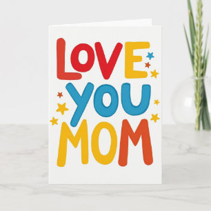 Sterrenliefde Mama kaart