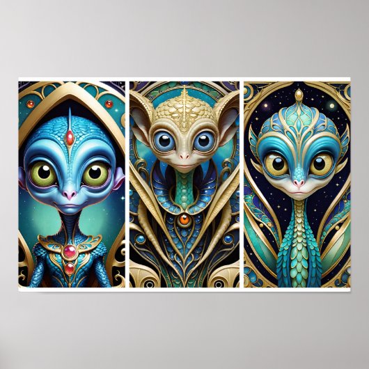 Sterrenlopers Poster (Voorkant)