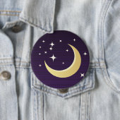 Sterrenmaan Ronde Button 4,0 Cm (In situ)