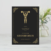  Sterrenman Fake Golden Junior Groomsman (Staand voorkant)