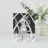 Sterrenmuis Briefkaart (Staand voorkant)