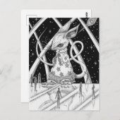 Sterrenmuis Briefkaart (Voorkant / Achterkant)