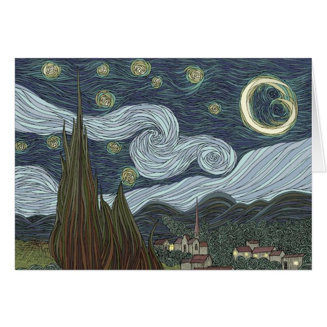 Sterrennacht (Voorkant Horizontaal)