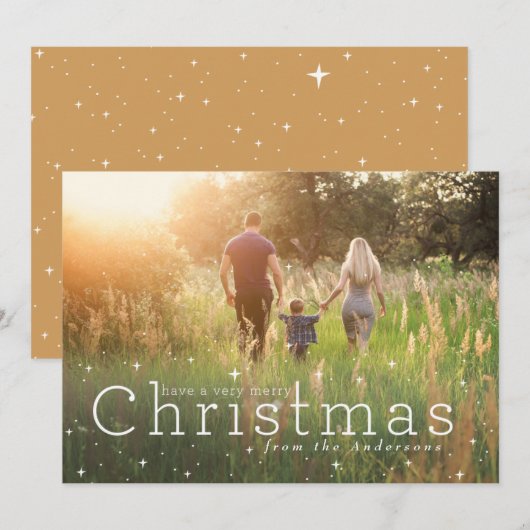 Sterrennacht 13 cm x 18 cm uitnodigingskaart kaart (Voorkant / Achterkant)