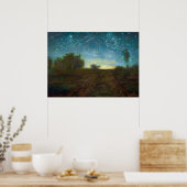 Sterrennacht, 1850-1865, ingediend door Jean-Franc Poster (Keuken)