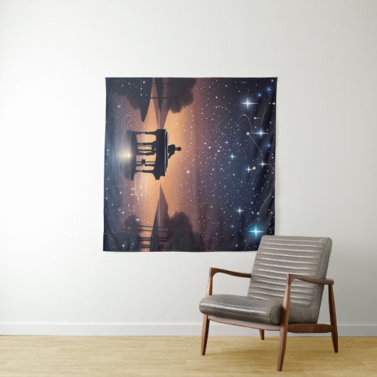 Sterrennacht #1 wandkleed (In Situ (horizontaal))