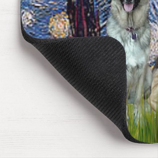 Sterrennacht - 3 Duitse herders Muismat (Hoek)