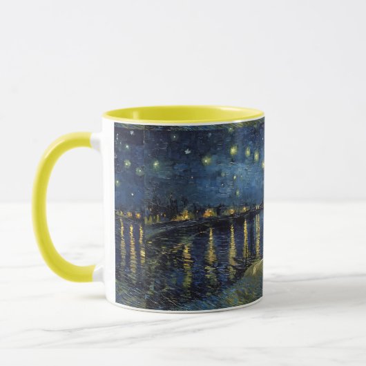 Sterrennacht aan de Rhône Mok – Van Gogh Inspirati (Links)