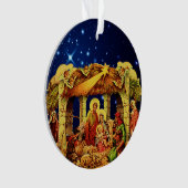 Sterrennacht Acrylversiering Ornament (voorkant)