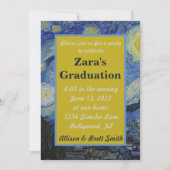 Sterrennacht Afstuderen Kaart (Voorkant)