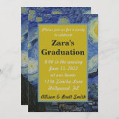 Sterrennacht Afstuderen Kaart (Voorkant / Achterkant)